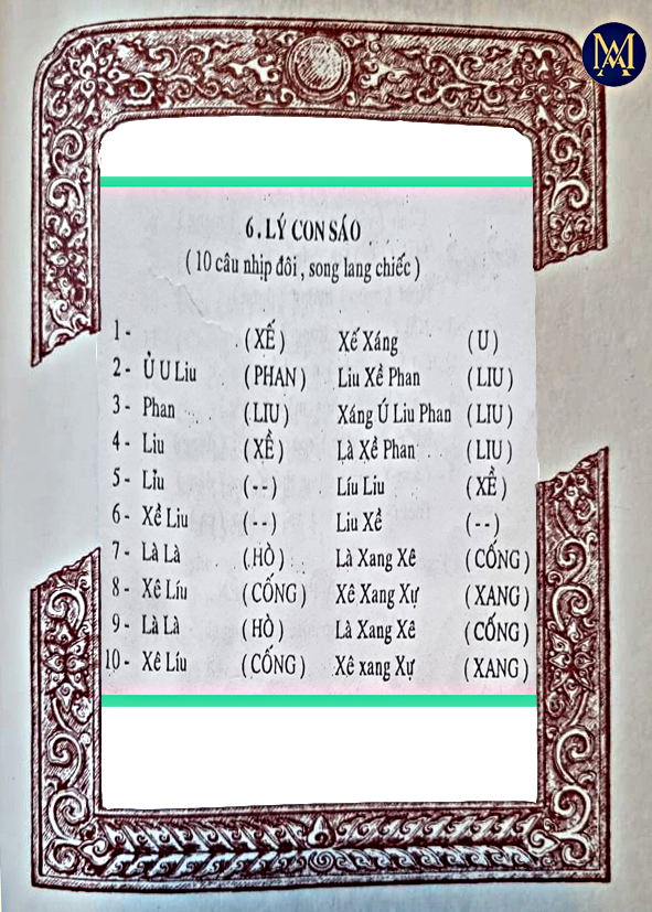 Ký Âm - Lý Con Sáo